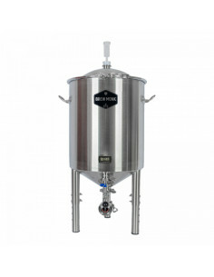 Brasser sa propre bière : Cuve de fermentation 55L en inox - Brew Monk™