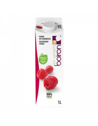 Brasser sa propre bière : Purée de framboises 1L - Boiron