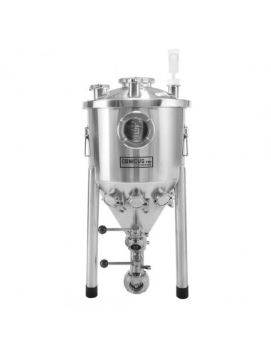 Brasser sa propre bière : Cuve de fermentation 30L en inox - Conicus Pro